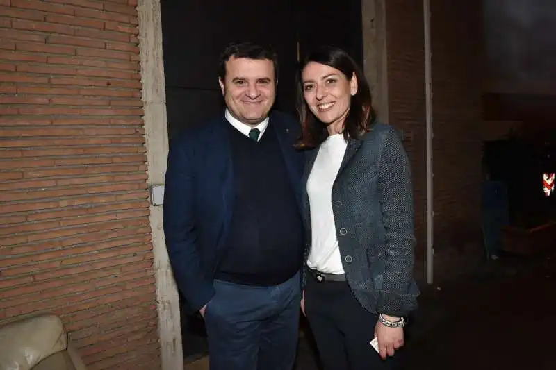 gian marco centinaio e barbara saltamartini