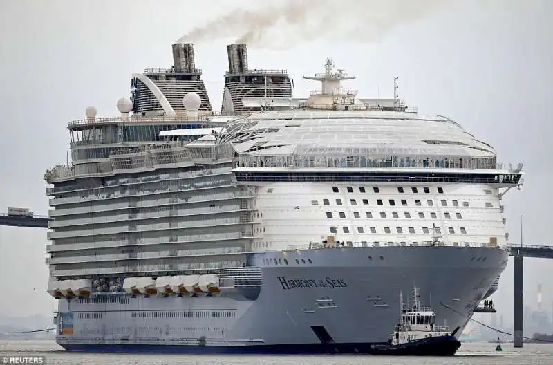 harmony of the seas  la piu grande a solcare i mari