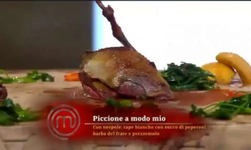 IL PICCIONE CUCINATO DA CRACCO