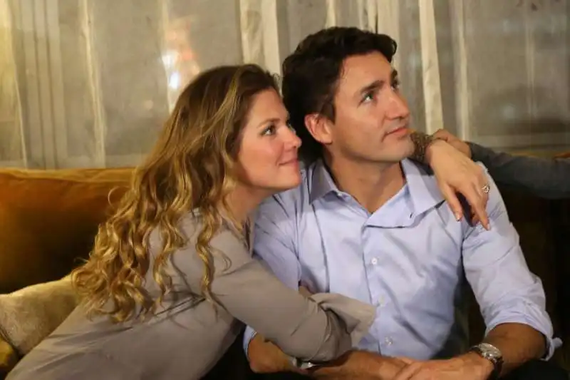 justin trudeau e moglie