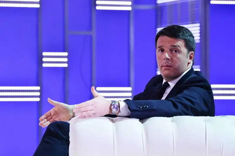 Matteo Renzi nel salotto di Barbara Durso