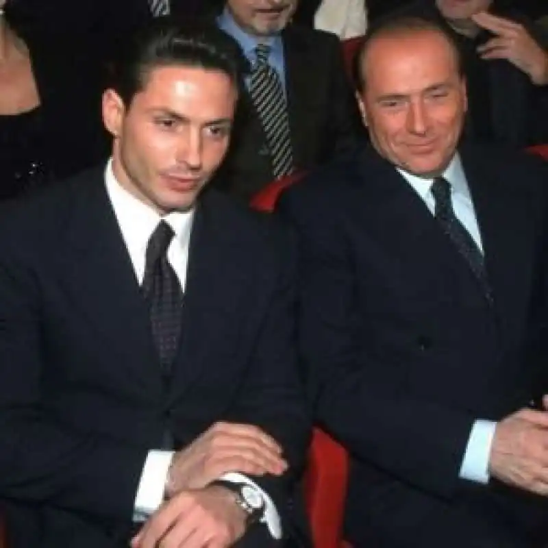 piersilvio e silvio berlusconi