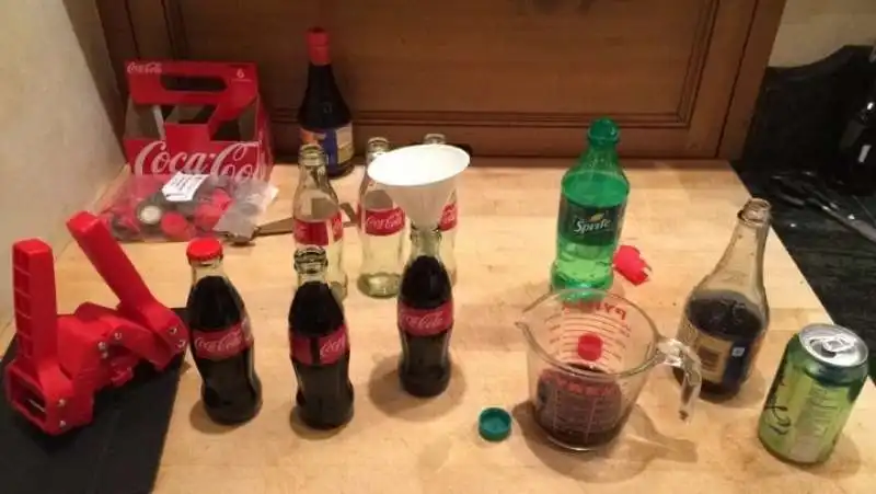 salsa di soia al posto della coca cola