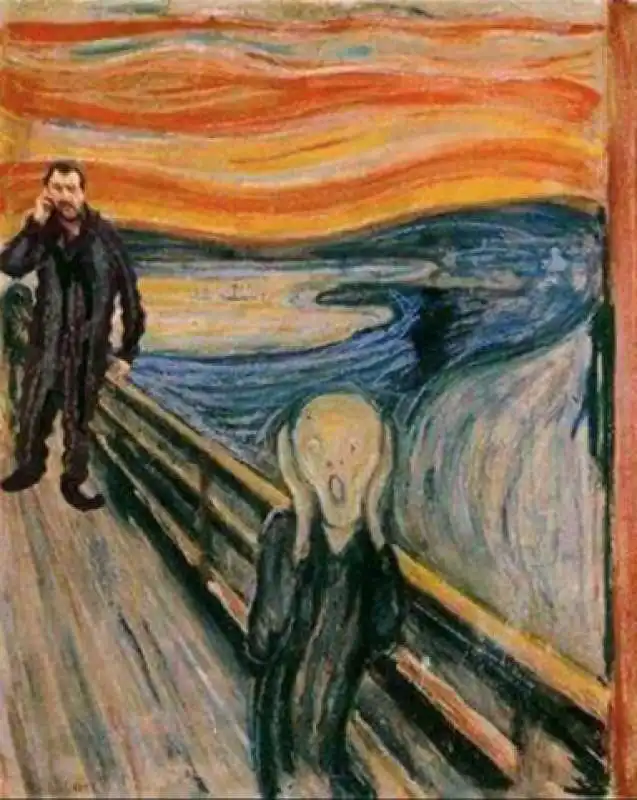 salvini urlo di munch