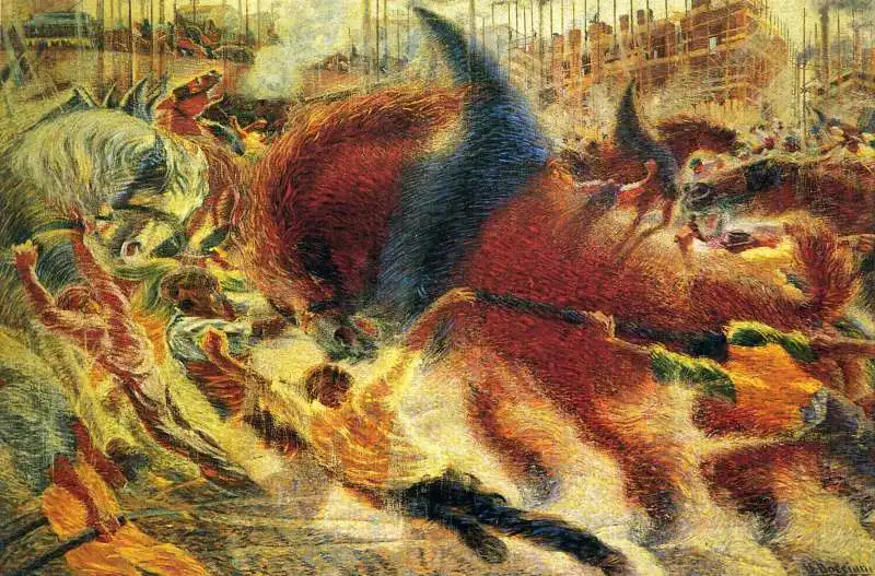 THE CITY RISES BOCCIONI