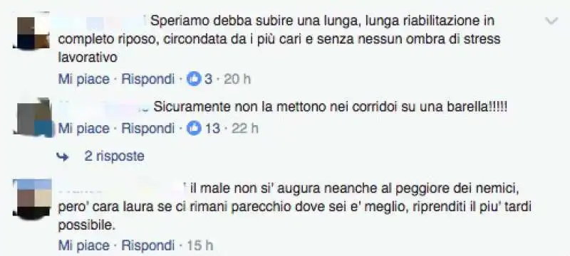 commenti sull operazione di laura boldrini 