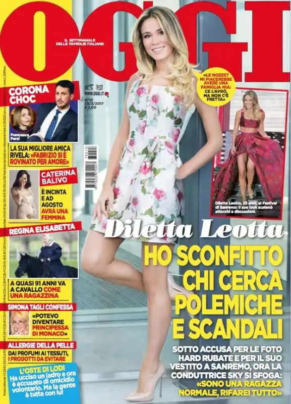 DILETTA LEOTTA OGGI