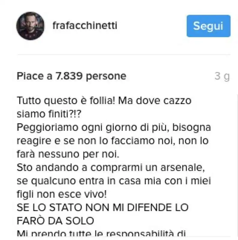 facchinetti pistolero