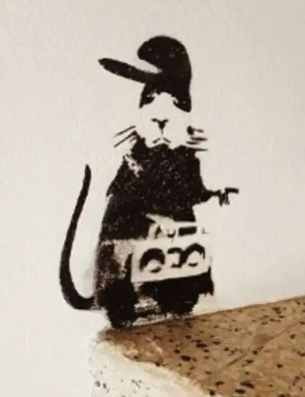 il ratto di bansky cancellato