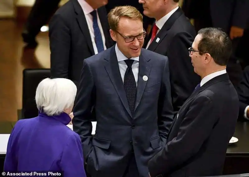 janet yellen jens weidmann steven mnuchin