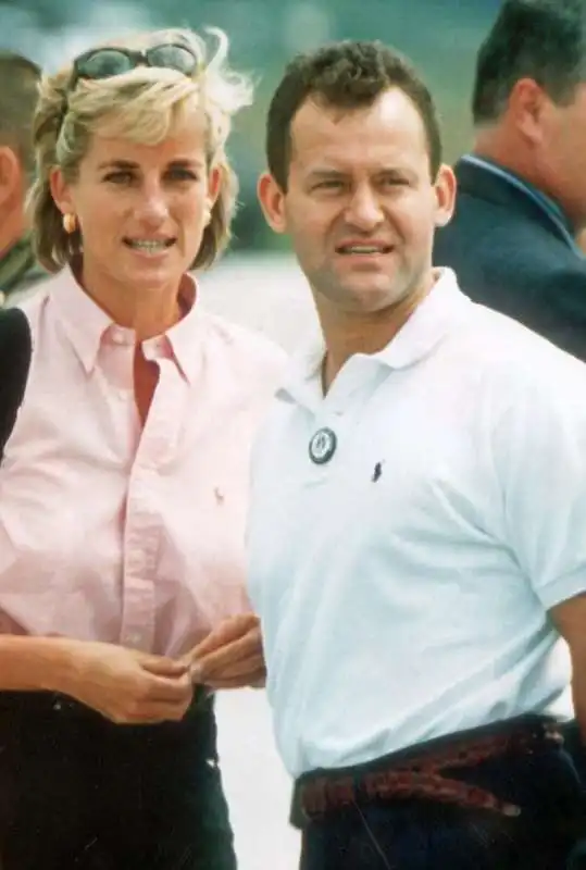 LADY DIANA E PAUL BURRELL