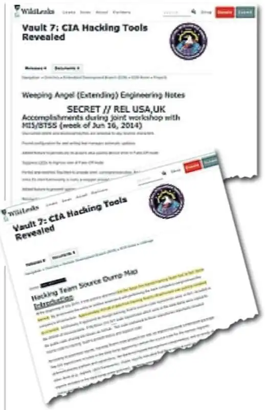 LO SPIONAGGIO DELLA CIA