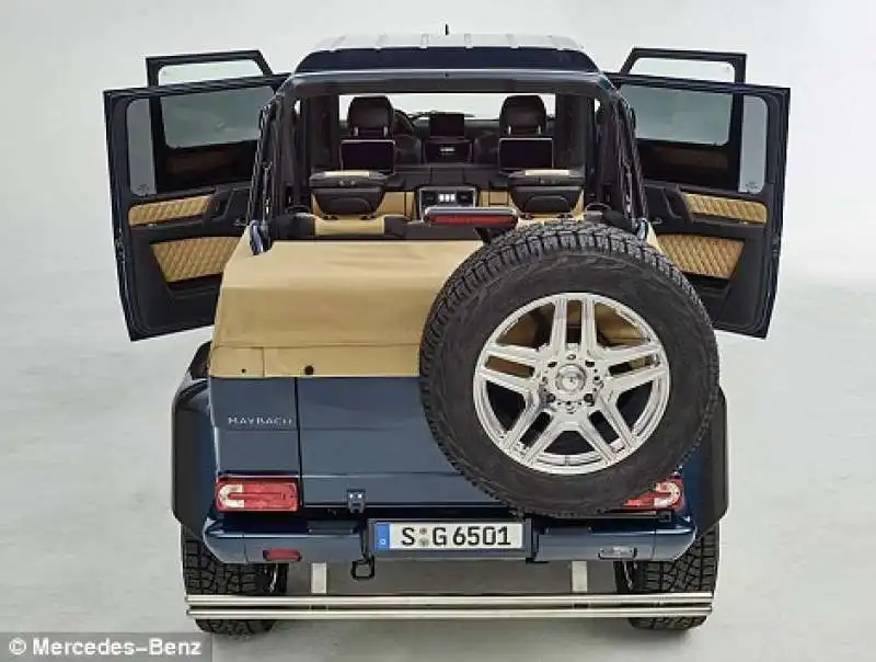 mercedes maybach g class 650 