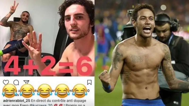 NEYMAR RABIOT KURZAWA