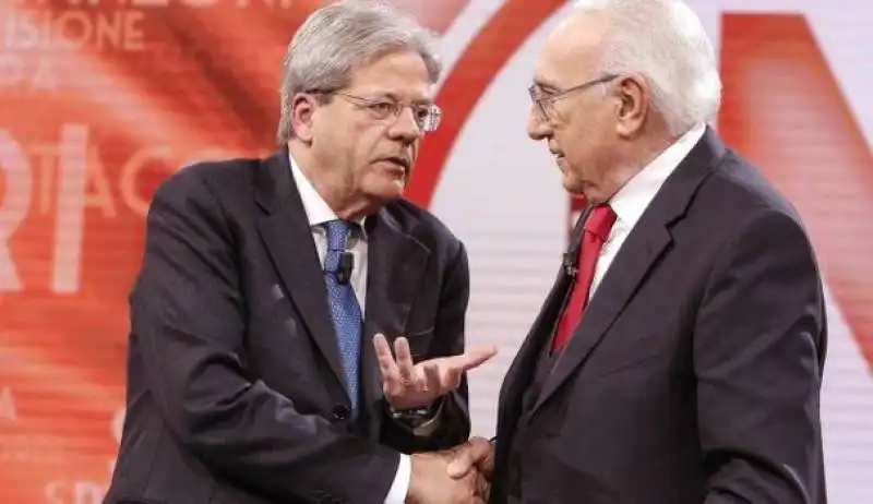 PAOLO GENTILONI PIPPO BAUDO