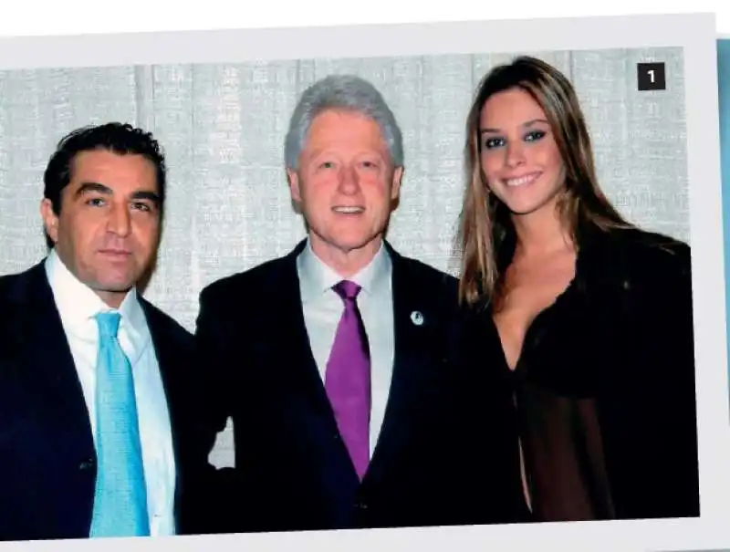 PAOLO ZAMPOLLI E BILL CLINTON