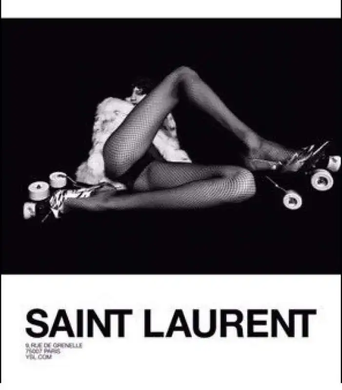 POLEMICHE PER LA PUBBLICITA DI YVES SAINT LAURENT