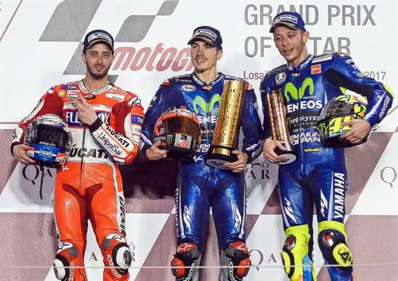  QATAR MOTO GP PODIO