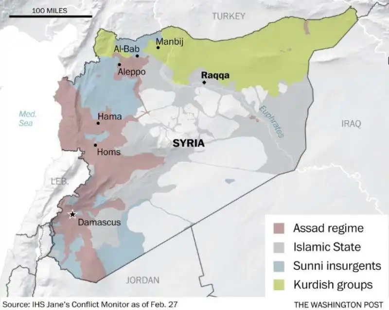 siria mappa