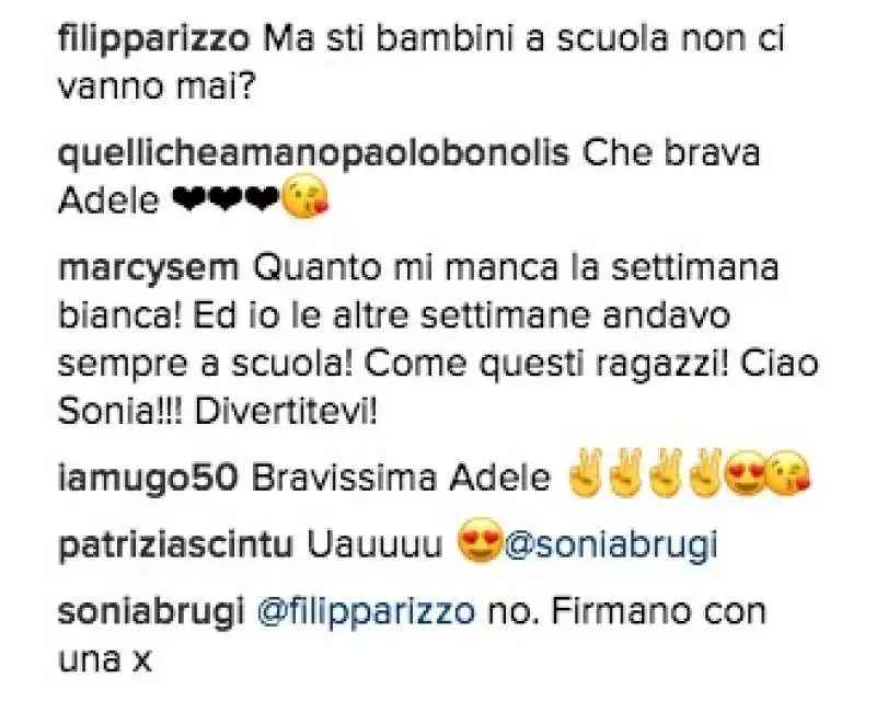 SONIA BRUGANELLI E LA RISPOSTA AGLI HATERS
