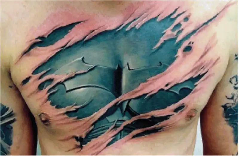 TUTA SOTTOPELLE IN VERSIONE SPIDERMAN TATTOO 3D