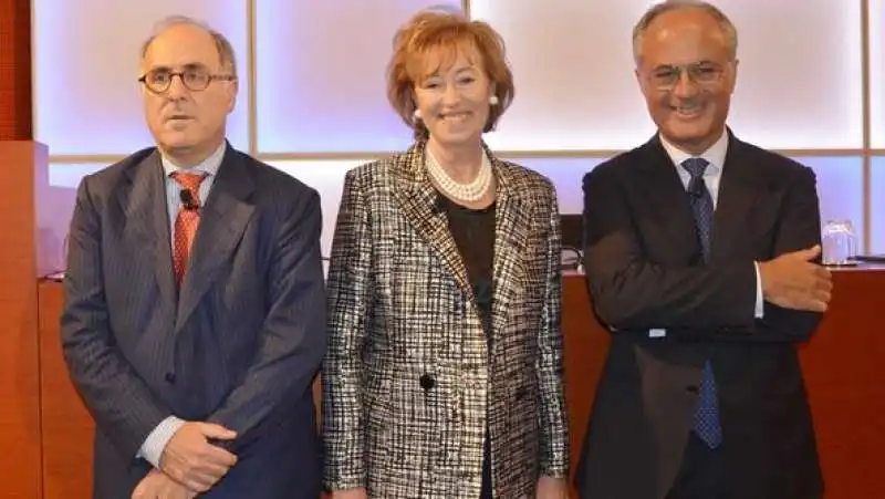 victor massiah, letizia moratti e andrea moltrasio 