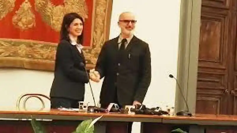 virginia raggi luca montuori