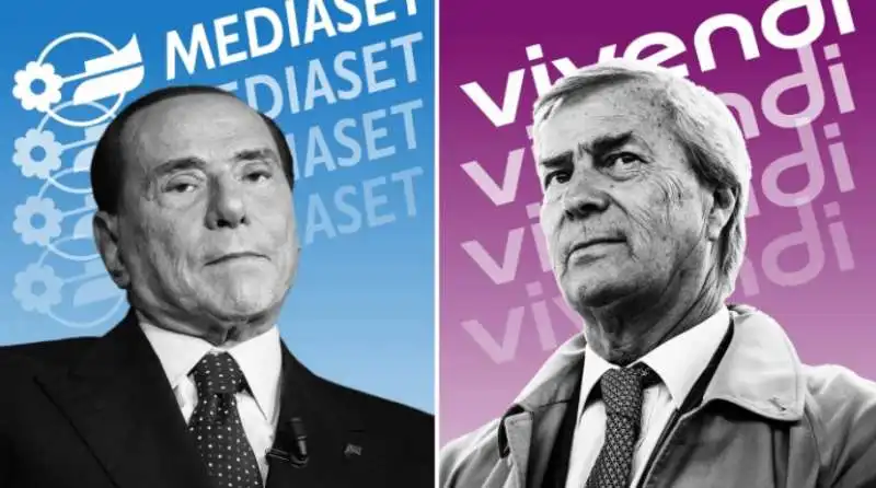 berlusconi bollore vivendi mediaset