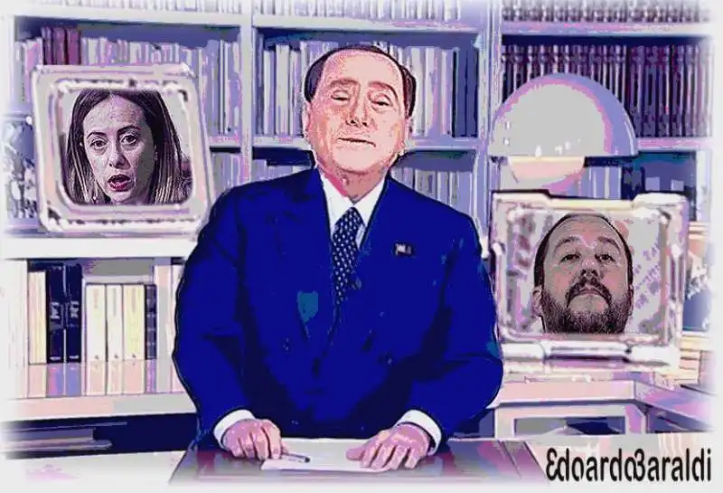 berlusconi salvini meloni