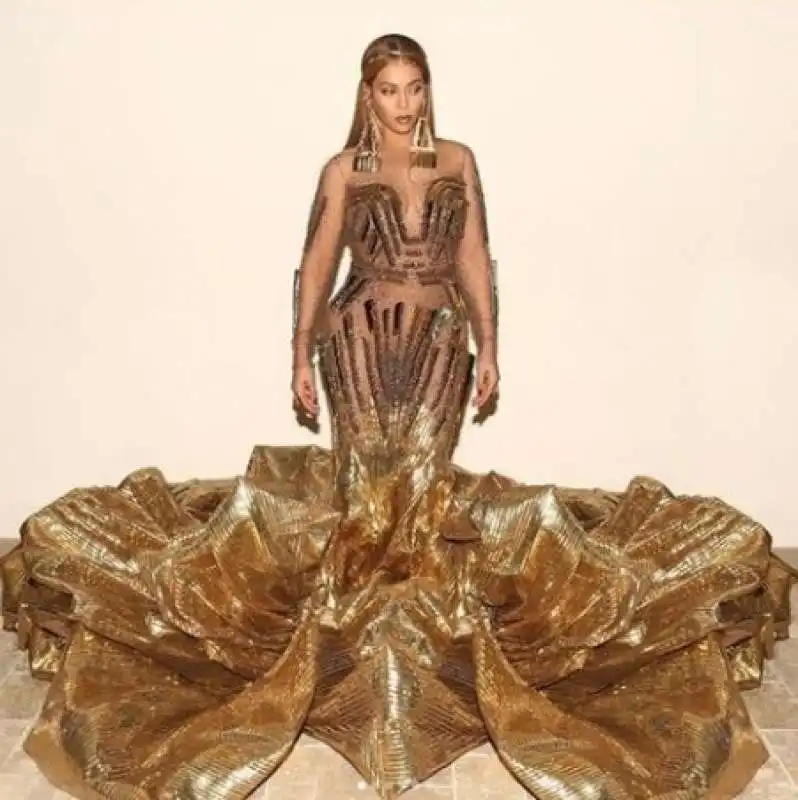 Beyonce in versione regina Nubiana 