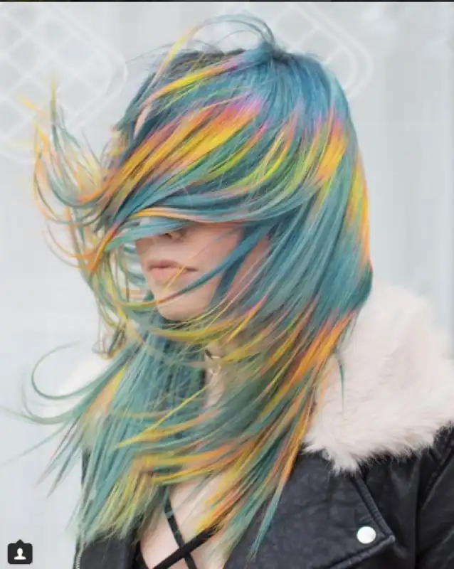 capelli arcobaleno