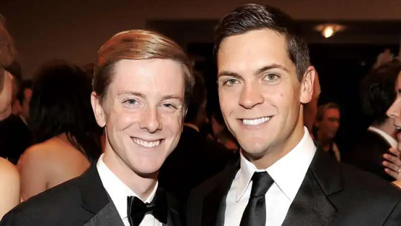 chris hughes con il marito sean eldridge