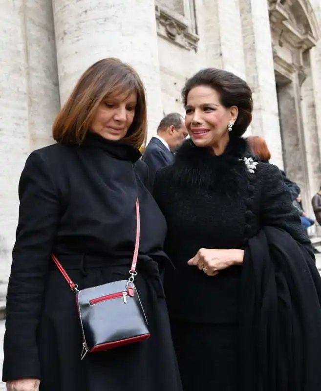 claudia ruspoli con marisela federici