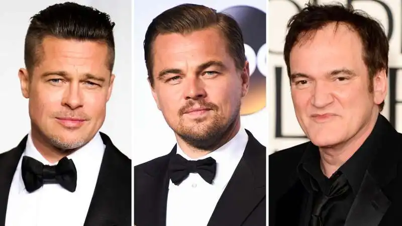 dicaprio brad pitt tarantino