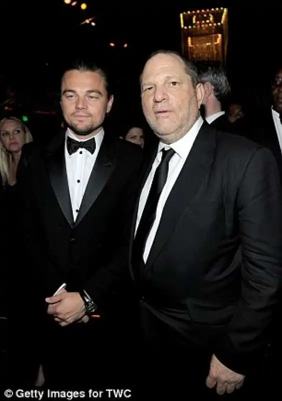 dicaprio weinstein