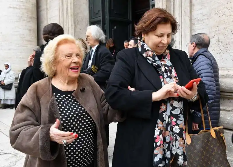 donna assunta almirante con la figlia giuliana