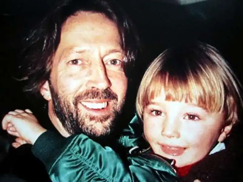 ERIC CLAPTON E IL FIGLIO CONOR