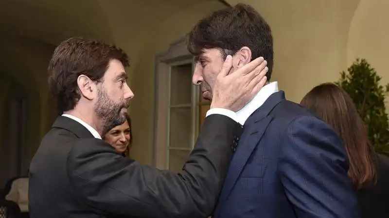 gigi buffon  andrea agnelli