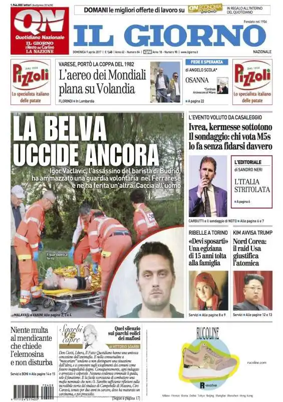 IL GIORNO QUOTIDIANO DI MILANO