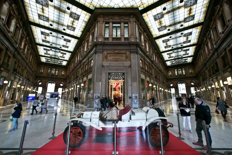  In Galleria Alberto Sordi la Lancia Epsilon Corsa del 1912