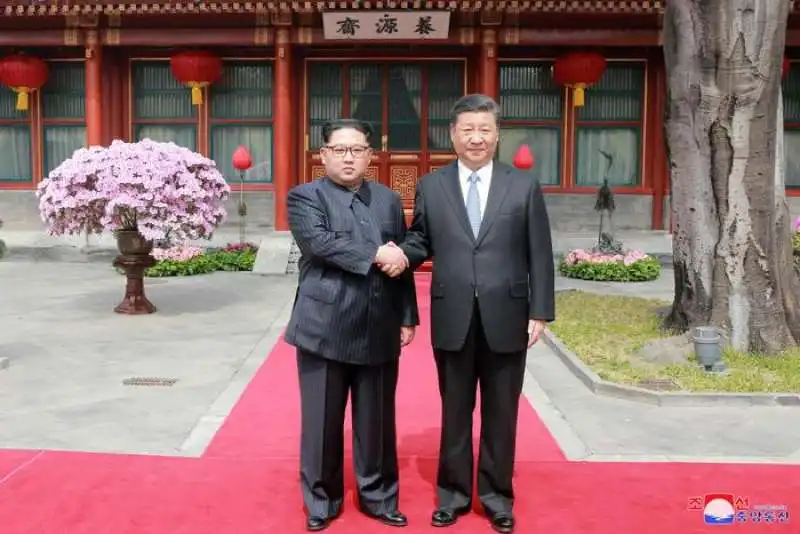 incontro tra xi jinping e kim jong un 6