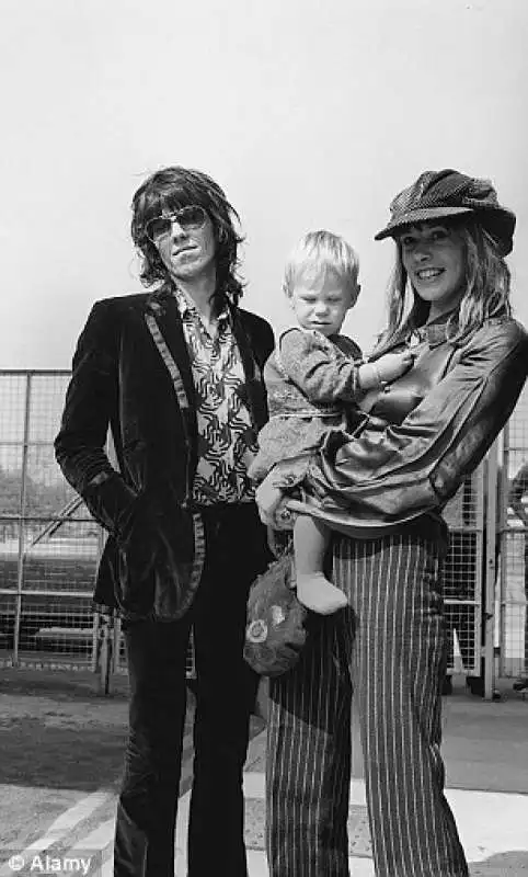 keith richards e anita pallenberg