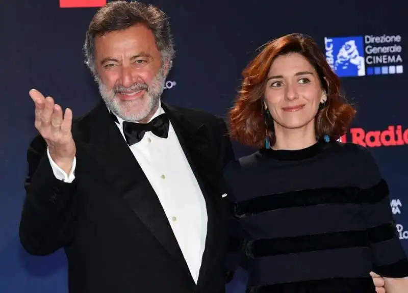 luca barbareschi con elena monorchio