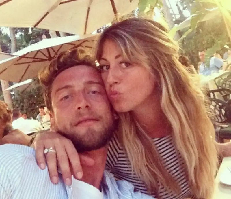 marchisio e la moglie