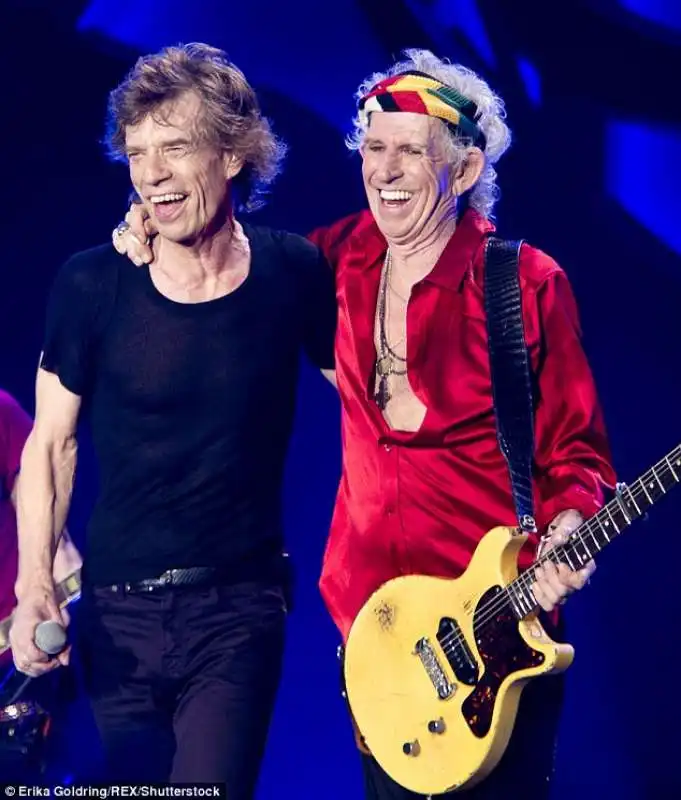 mick jagger e keith richards