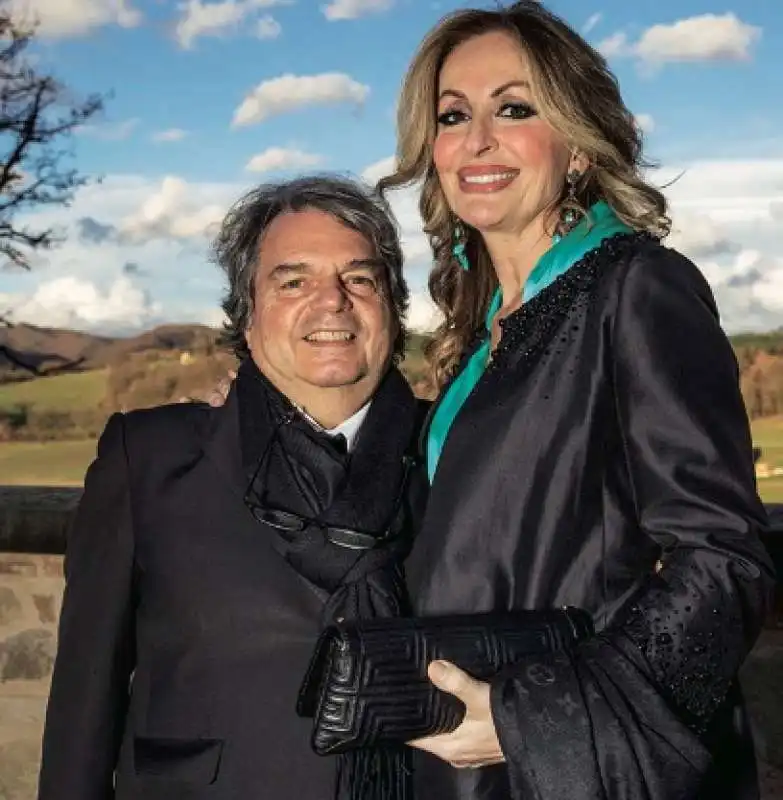 RENATO E TITTI BRUNETTA AL MATRIMONIO DI CATIA POLIDORI