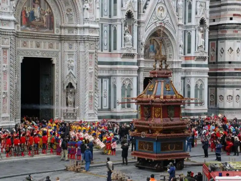 scoppio del carro di Firenze 