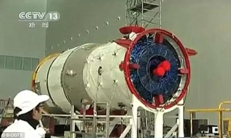 tiangong 1 in costruzione