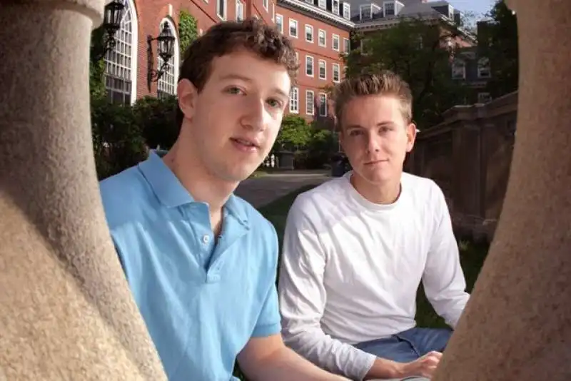 zuckerberg  e hughes a harvard