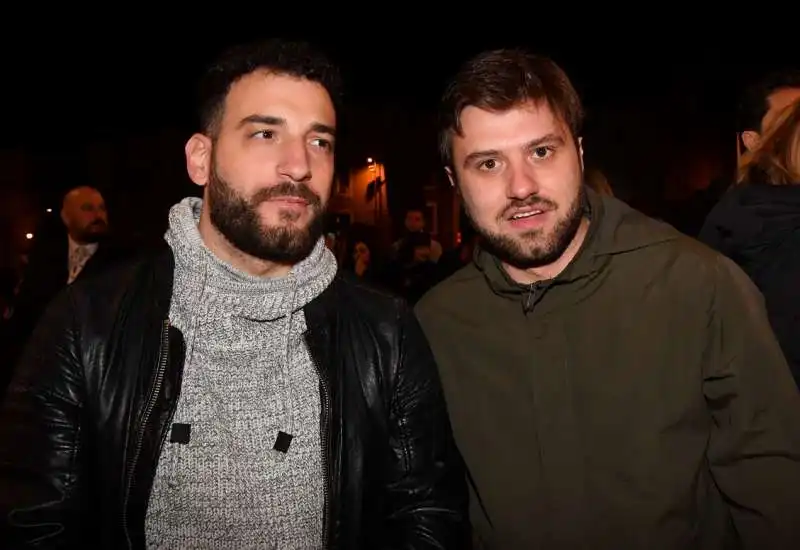 actual leonardo bocci e lorenzo tiberia foto di bacco